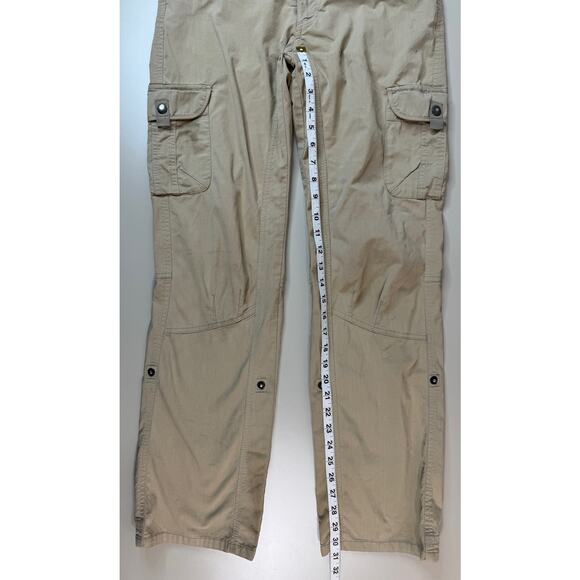 Kuhl Splash Roll Up Pant Light Khaki Womens 4 Regular Gorpcore Hiking Outdoor - Picture 10 of 16